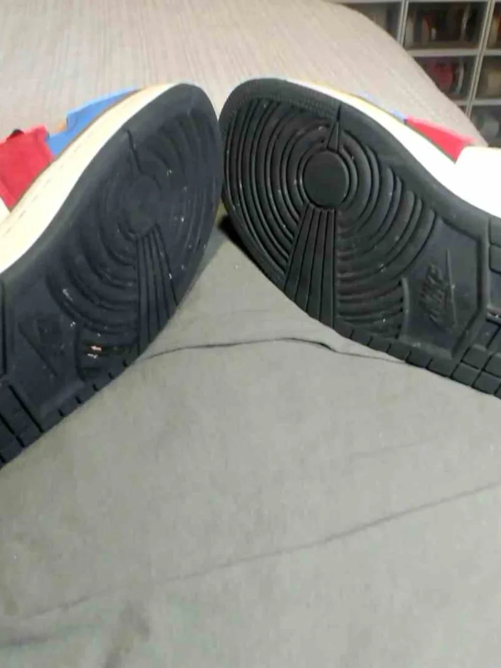 Jordan 1 Mid SE Fearless Blue the Great Multicolor Size 11